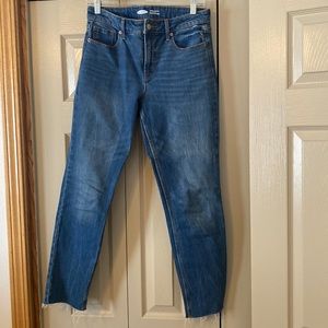Old Navy Power straight cropped jeans
